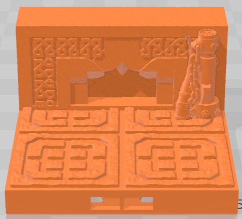 HPT 2x2 Tile Set 2 - Dwarven Half Sized Kingdom - Pathfinder - Dungeons & Dragons -RPG- Tabletop-Terrain - 28 mm / 1"- Aether Studios