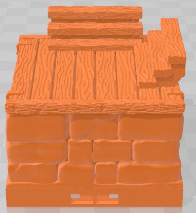 Boardwalk Set 1 - Dockyards - Pathfinder - Dungeons & Dragons -RPG- Tabletop-Terrain - 28 mm / 1"- Aether Studios