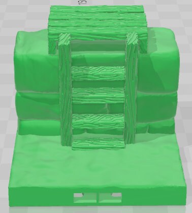 Stone Pier Set 1 - Dockyards - Pathfinder - Dungeons & Dragons -RPG- Tabletop-Terrain - 28 mm / 1"- Aether Studios