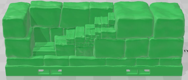 Stone Pier Set 2 - Dockyards - Pathfinder - Dungeons & Dragons -RPG- Tabletop-Terrain - 28 mm / 1"- Aether Studios