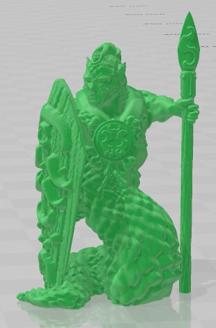 Azite Warriors - Swamp of Sorrows - Pathfinder - Dungeons & Dragons -RPG- Tabletop-Terrain - 28 mm / 1"- Aether Studios