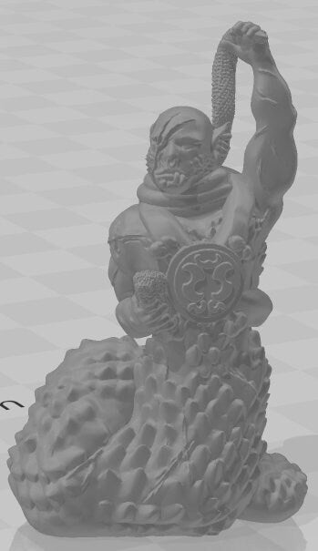 Azite Warriors - Swamp of Sorrows - Pathfinder - Dungeons & Dragons -RPG- Tabletop-Terrain - 28 mm / 1"- Aether Studios