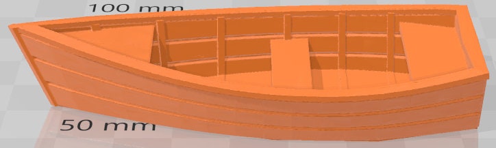 Core Boat Minis - Swamp of Sorrows - Pathfinder - Dungeons & Dragons -RPG- Tabletop-Terrain - 28 mm / 1"- Aether Studios