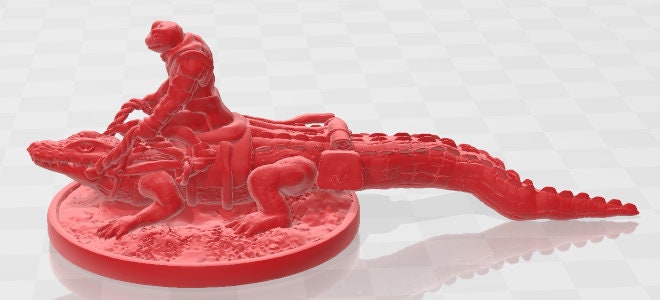 Stretch Kroaken Minis - Swamp of Sorrows - Pathfinder - Dungeons & Dragons -RPG- Tabletop-Terrain - 28 mm / 1"- Aether Studios