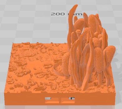Scarlletfens Reed Walls Set 1 - Swamp of Sorrows - Pathfinder - Dungeons & Dragons -RPG- Tabletop-Terrain-28 mm / 1"- Aether Studios