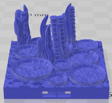 Scarlletfens Water Tiles Set 1 - Swamp of Sorrows - Pathfinder - Dungeons & Dragons -RPG- Tabletop-Terrain-28 mm / 1"- Aether Studios