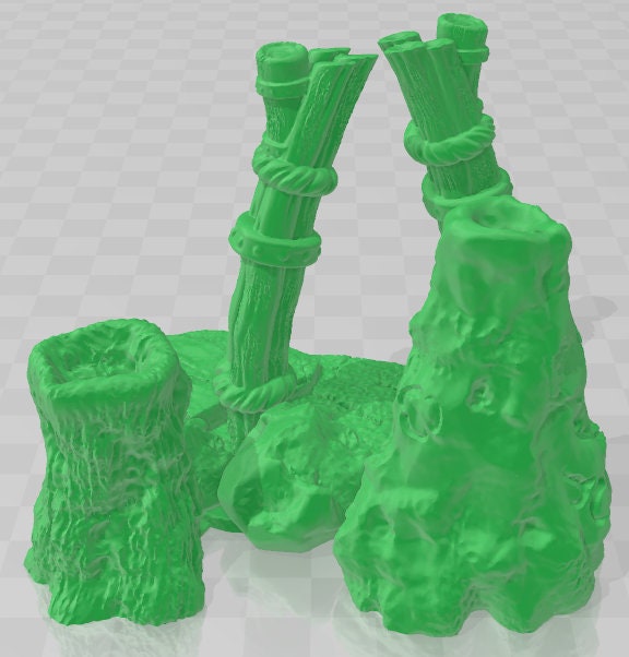 Azite Pathways - Swamp of Sorrows - Pathfinder - Dungeons & Dragons -RPG- Tabletop-Terrain-28 mm / 1"- Aether Studios