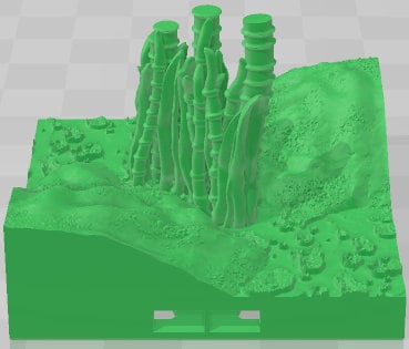Raised Mud Corners - Swamp of Sorrows - Pathfinder - Dungeons & Dragons -RPG- Tabletop-Terrain-28 mm / 1"- Aether Studios