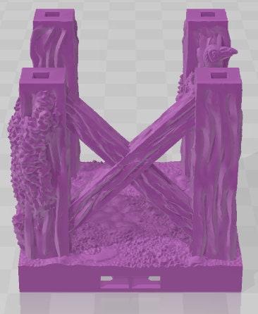 2x2 Raised Mud Floors - Swamp of Sorrows - Pathfinder - Dungeons & Dragons -RPG- Tabletop-Terrain-28 mm / 1"- Aether Studios
