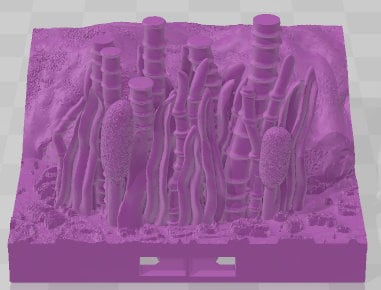 Raised Mud Slopes Set 1 - Swamp of Sorrows - Pathfinder - Dungeons & Dragons -RPG- Tabletop-Terrain-28 mm / 1"- Aether Studios