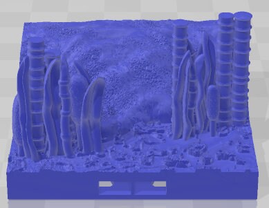Raised Mud Slopes Set 1 - Swamp of Sorrows - Pathfinder - Dungeons & Dragons -RPG- Tabletop-Terrain-28 mm / 1"- Aether Studios