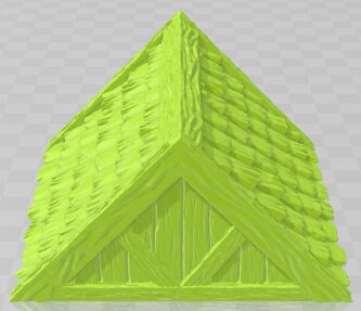 Swamp Shack 4x4 Roofs - Swamp of Sorrows - Pathfinder - Dungeons & Dragons -RPG- Tabletop-Terrain-28 mm / 1"- Aether Studios
