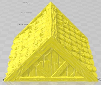 Swamp Shack 4x4 Roofs - Swamp of Sorrows - Pathfinder - Dungeons & Dragons -RPG- Tabletop-Terrain-28 mm / 1"- Aether Studios