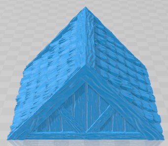 Swamp Shack 4x4 Roofs - Swamp of Sorrows - Pathfinder - Dungeons & Dragons -RPG- Tabletop-Terrain-28 mm / 1"- Aether Studios