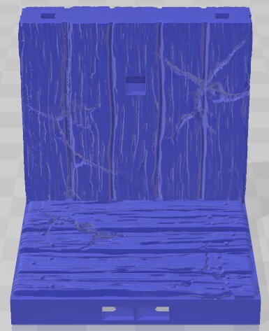 Swamp Shack Cracked 2x2 Tiles Set 1 - Swamp of Sorrows - Pathfinder - Dungeons & Dragons -RPG- Tabletop-Terrain-28 mm / 1"- Aether Studios