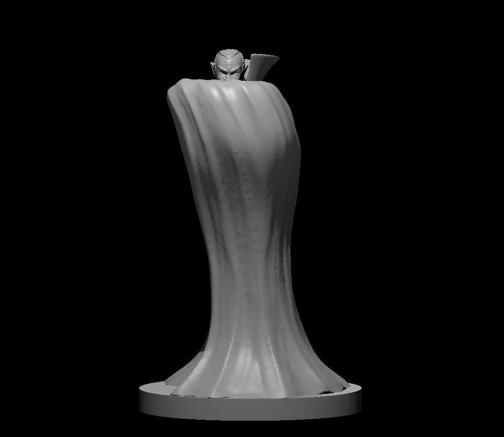 Vampire Mini - DND - Pathfinder - Dungeons & Dragons - RPG - Tabletop - mz4250- Miniature - 28 mm - 1" Scale