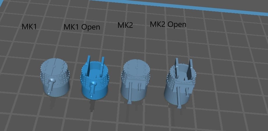 MH-AC MK Types - 1:100 scale - South Africa - Tanks - Armored Vehicle - World Of Tanks - War Game - Wargaming - Tabletop Games