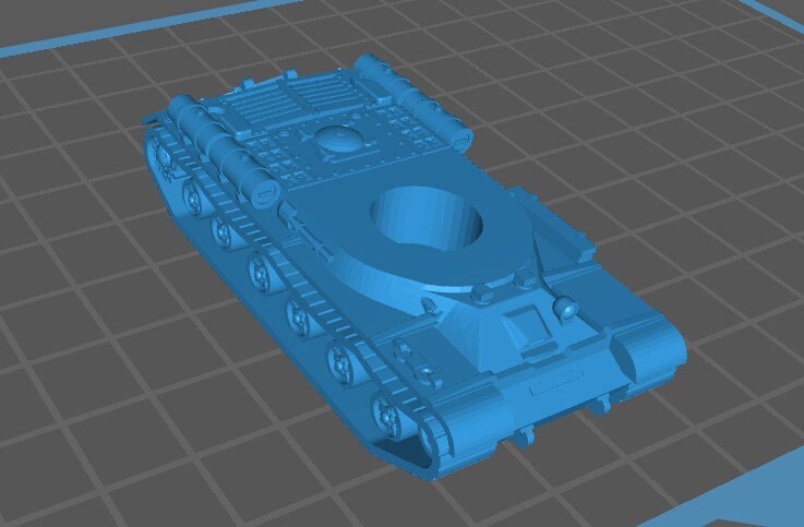 IS-2 - 1:100 scale - USSR - Tanks - Armored Vehicle - World Of Tanks - War Game - Wargaming - Axis and Allies - Tabletop Games