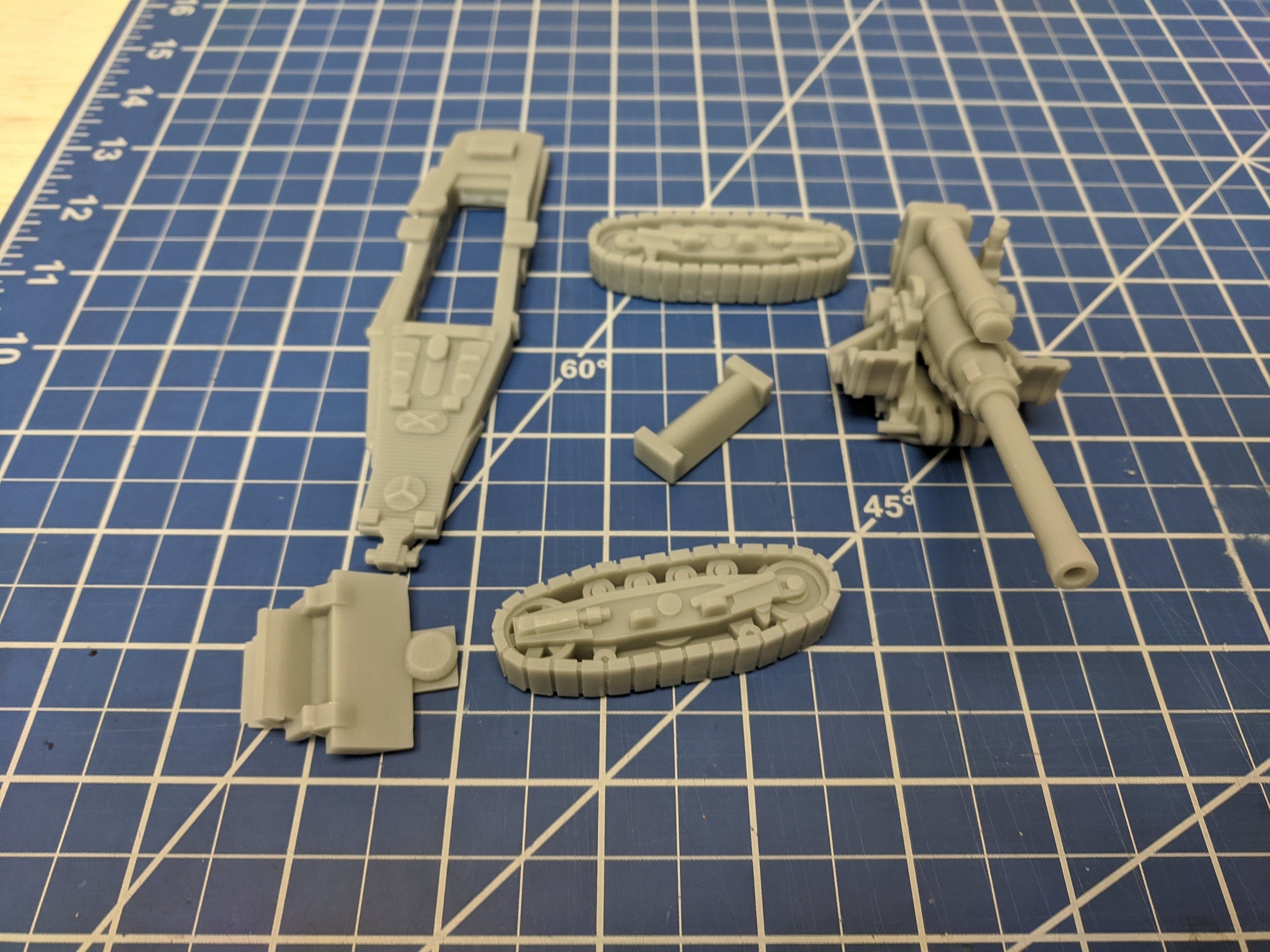 Soviet B-4 203mm howitzer - Great for Table Top War Games And Dioramas - Resin 28mm Miniatures -