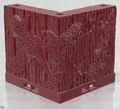 Swamp Shack Mossed Walls And Floors Set 1 - Swamp of Sorrows - Pathfinder - Dungeons & Dragons -RPG- Tabletop-Terrain-28 mm/1-AetherStudios