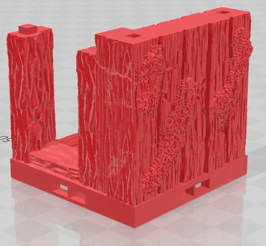 Swamp Shack Mossed Walls And Floors Set 1 - Swamp of Sorrows - Pathfinder - Dungeons & Dragons -RPG- Tabletop-Terrain-28 mm/1-AetherStudios