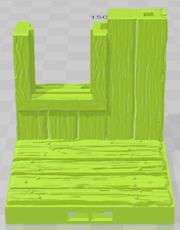 Swamp Shack Walls And Floors Set 2 - Swamp of Sorrows - Pathfinder - Dungeons & Dragons -RPG- Tabletop-Terrain-28 mm/1-AetherStudios