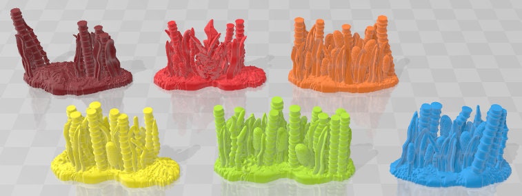 Scatter Reeds - Swamp of Sorrows - Pathfinder - Dungeons & Dragons -RPG- Tabletop-Terrain-28 mm/1-AetherStudios