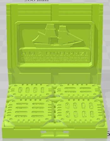 Hall Of Hero's Set 1 - Space Ships 3 - Pathfinder - Dungeons & Dragons -RPG- Tabletop-Terrain-28 mm/1-AetherStudios