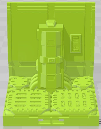 Science Lab Set 1 - Space Ships 3 - Pathfinder - Dungeons & Dragons -RPG- Tabletop-Terrain-28 mm/1-AetherStudios