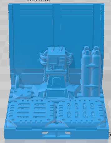 Science Lab Set 1 - Space Ships 3 - Pathfinder - Dungeons & Dragons -RPG- Tabletop-Terrain-28 mm/1-AetherStudios