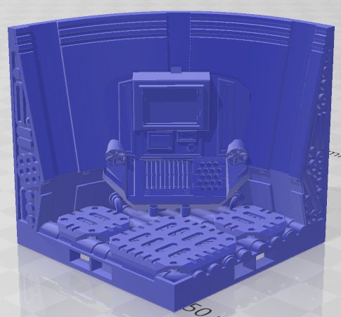 Science Lab Set 1 - Space Ships 3 - Pathfinder - Dungeons & Dragons -RPG- Tabletop-Terrain-28 mm/1-AetherStudios