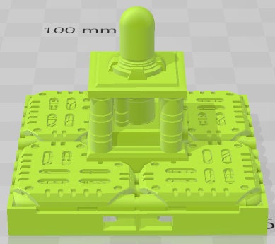 Science Lab Set 2 - Space Ships 3 - Pathfinder - Dungeons & Dragons -RPG- Tabletop-Terrain-28 mm/1-AetherStudios