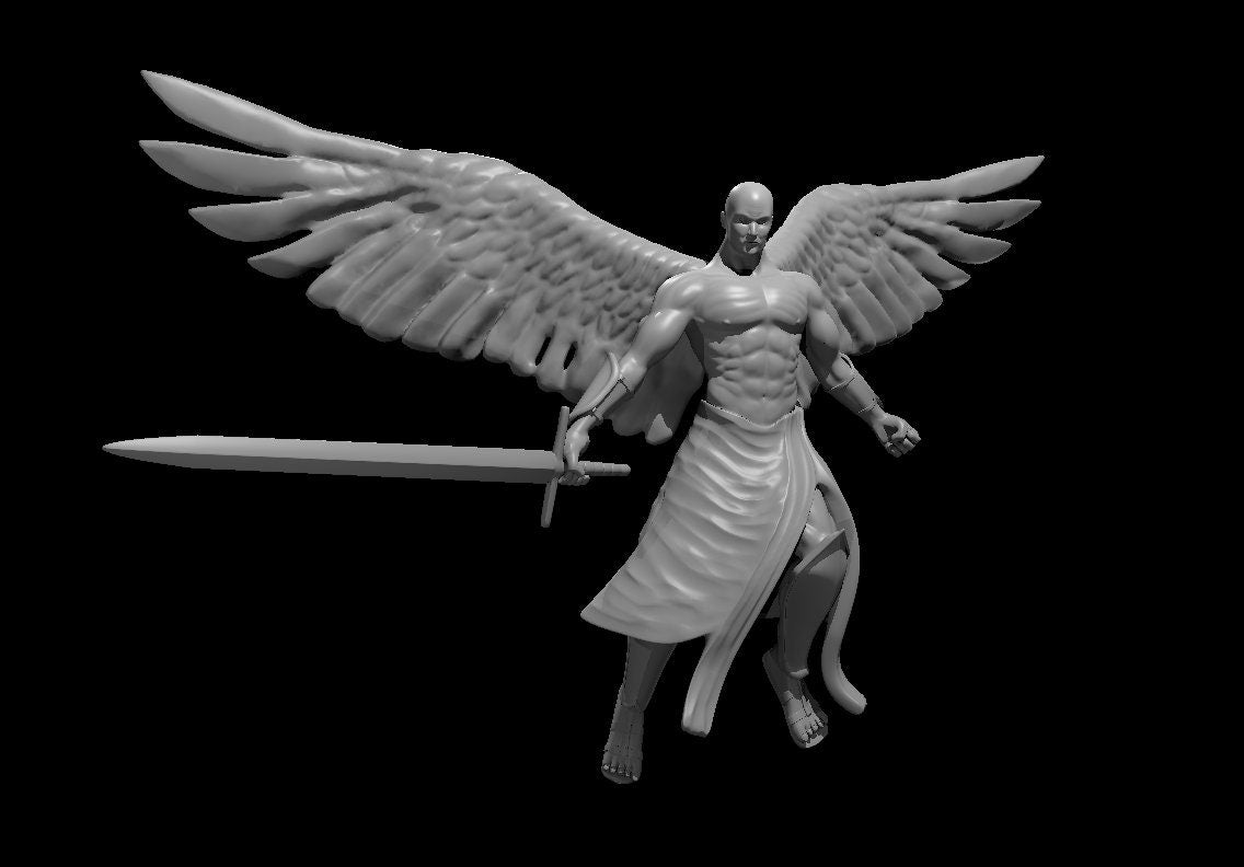 Planetar Mini - DND - Pathfinder - Dungeons & Dragons - RPG - Tabletop - mz4250- Miniature-28mm-1"Scale