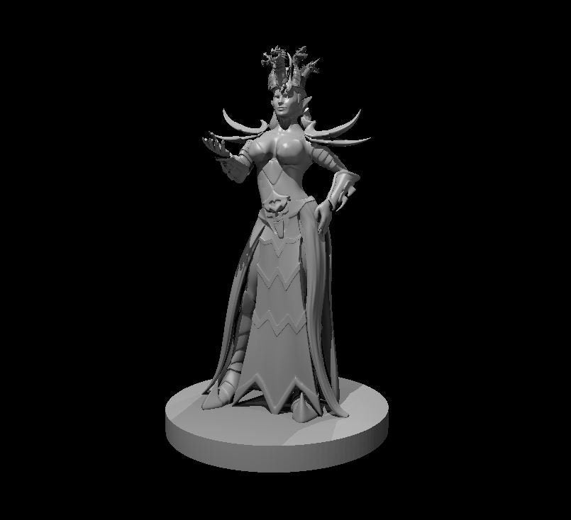 Tiamat Goddess Form Chromatic Mini - DND - Pathfinder - Dungeons & Dragons - RPG - Tabletop - mz4250- Miniature-28mm-1"Scale