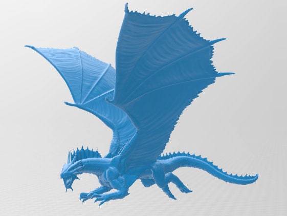 Adult Bronze Dragon Metallic Mini - DND - Pathfinder - Dungeons & Dragons - RPG - Tabletop - mz4250- Miniature-28mm-1"Scale