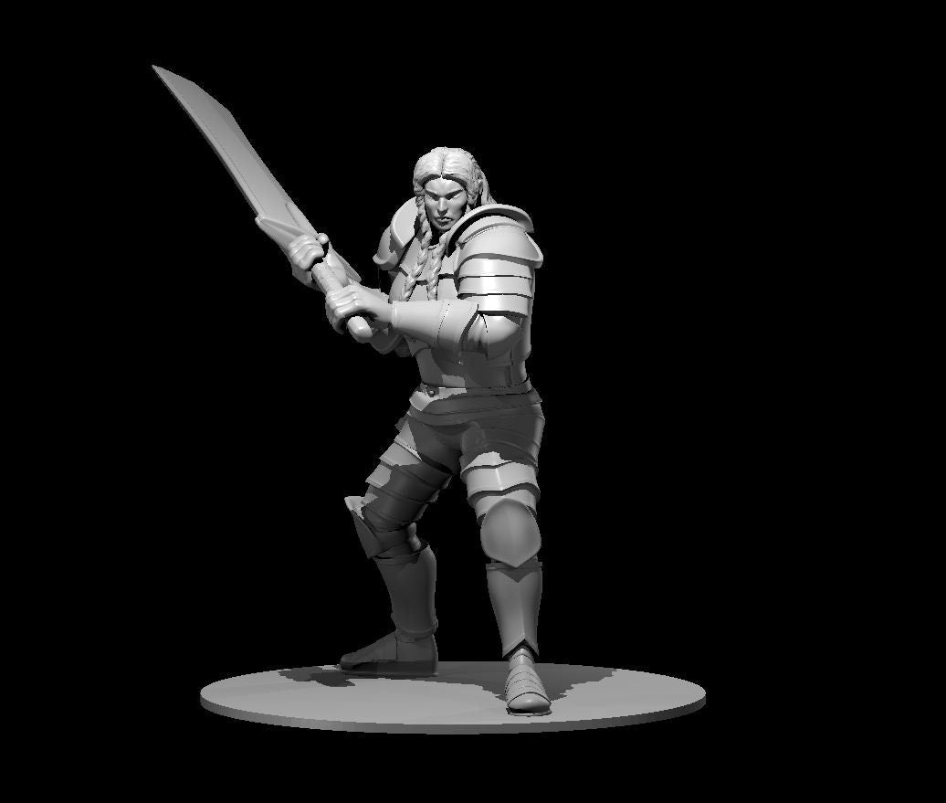 Fire Giants Mini - DND - Pathfinder - Dungeons & Dragons - RPG - Tabletop - mz4250- Miniature-28mm-1"Scale