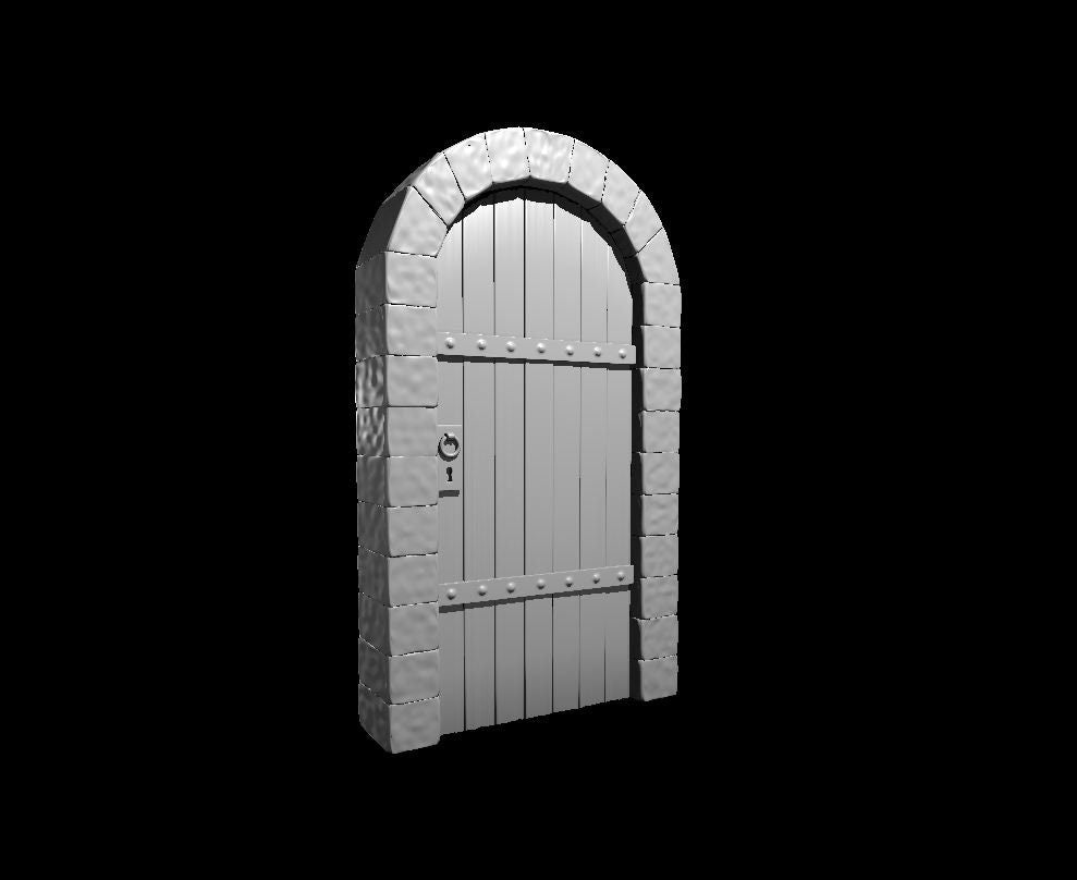 Door Mimic Mini - DND - Pathfinder - Dungeons & Dragons - RPG - Tabletop - mz4250- Miniature-28mm-1"Scale