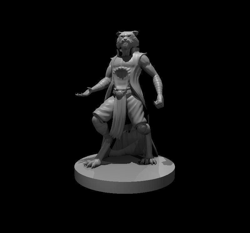 Rakshasa Mini - DND - Pathfinder - Dungeons & Dragons - RPG - Tabletop - mz4250- Miniature-28mm-1"Scale