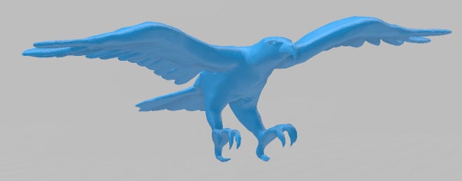 Hawk Mini - DND - Pathfinder - Dungeons & Dragons - RPG - Tabletop - mz4250- Miniature-28mm-1"Scale