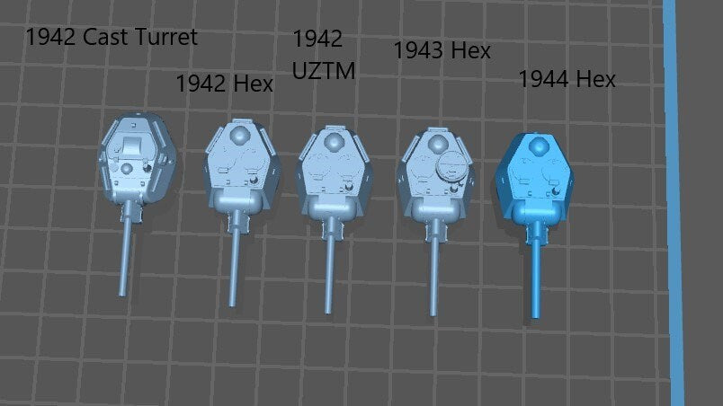 T34-76 1942-44 - 1:100 scale - USSR - Tanks - Armored Vehicle - World Of Tanks - War Game - Wargaming - Axis and Allies - Tabletop Games