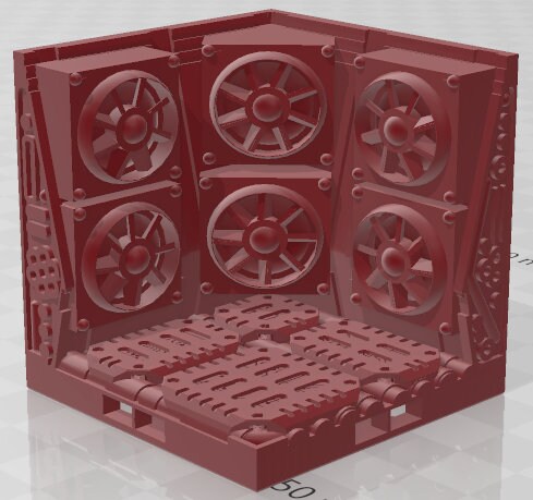 Engineering Corners - Space Ships 3 - Pathfinder - Dungeons & Dragons -RPG- Tabletop-Terrain-28 mm/1-AetherStudios