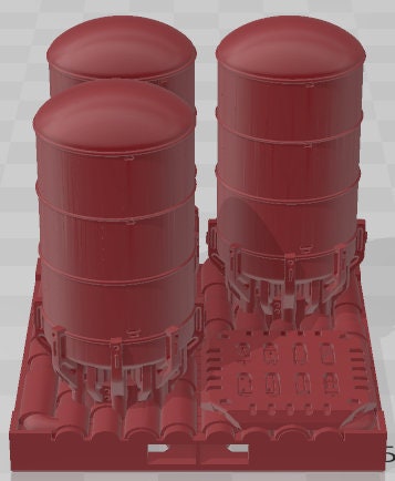 Engineering Tanks Set 2 - Space Ships 3 - Pathfinder - Dungeons & Dragons -RPG- Tabletop-Terrain-28 mm/1-AetherStudios