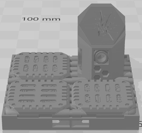 Computers Set 1 - Space Ships 3 - Pathfinder - Dungeons & Dragons -RPG- Tabletop-Terrain-28 mm/1-AetherStudios