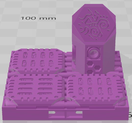 Computers Set 1 - Space Ships 3 - Pathfinder - Dungeons & Dragons -RPG- Tabletop-Terrain-28 mm/1-AetherStudios