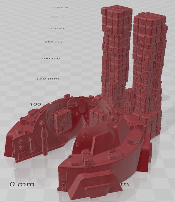 Computers Set 3 - Space Ships 3 - Pathfinder - Dungeons & Dragons -RPG- Tabletop-Terrain-28 mm/1-AetherStudios