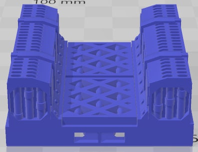 Access Corridors Set 1 - Space Ships 3 - Pathfinder - Dungeons & Dragons -RPG- Tabletop-Terrain-28 mm/1-AetherStudios
