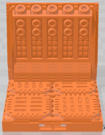 Access Corridors Set 3 - Space Ships 3 - Pathfinder - Dungeons & Dragons -RPG- Tabletop-Terrain-28 mm/1-AetherStudios