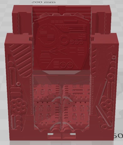 Passageways Set 5 - Space Ships 3 - Pathfinder - Dungeons & Dragons -RPG- Tabletop-Terrain-28 mm/1-AetherStudios