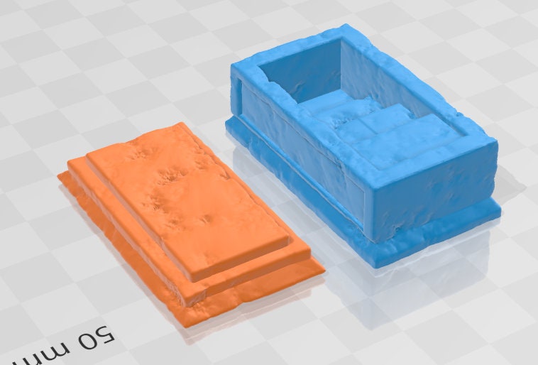 Gravestone 2x2 Tiles Set 1 - Pathfinder - Dungeons & Dragons - RPG - Tabletop - Terrain - 28 mm / 1" - - Aether Studios