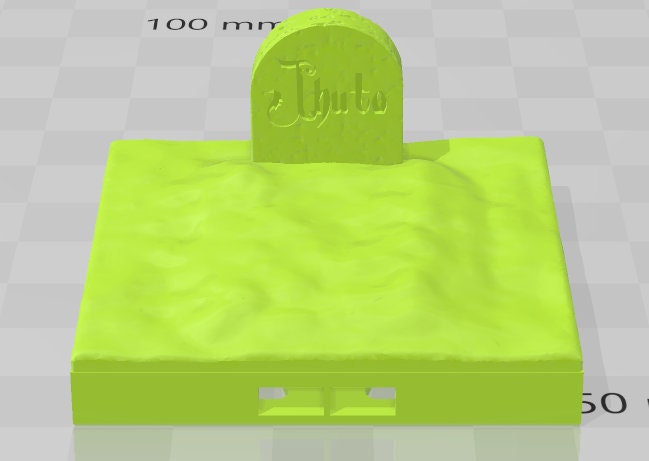 Gravestone 2x2 Tiles Set 2 - Pathfinder - Dungeons & Dragons - RPG - Tabletop - Terrain - 28 mm / 1" - - Aether Studios